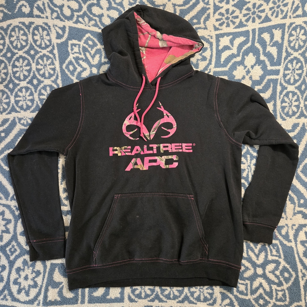 Realtree Pink and Black Hoodie